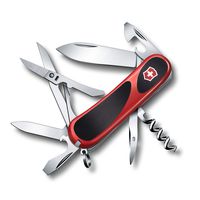Victorinox Swiss Army Multi-Tool, EvoGrip 14 Pocket Knife, Red