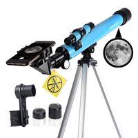 Kids Telescope AZ50600 for Beginners-Refractor Telescope with Adjustable Tripod & Smartphone Adapter & Finder Scope- Portable Travel Telescope Perfect for Kids Children Teens