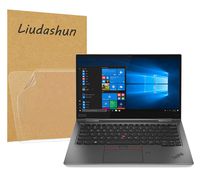 Liudashun Screen Protector Film Compatible with Lenovo ThinkPad X1 Yoga Gen 4 14" Laptop High Clarity Anti Scratch [Pack of 2]