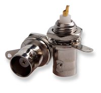 FolioGadgets 10-Pack BNC Female to RF Radios Connector Adapters Panel Mount with Nut Bulkhead