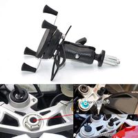 Motorcycle Phone Mount Mobile Phone Holder Fixing Device Adjustable Size Fit on All Motorcycles With Holes