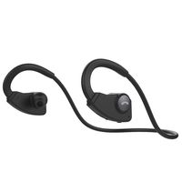 BRDOOGU Wireless Headphones,Bluetooth Headphones,Wireless Sports Earbuds,IPX5 Waterproof Stereo Earphones for Gym Running 10Hours Playtime Noise High-Definition Stereo Noise Reduction-Titanium Black