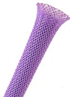1.75" PET Expandable Braided Sleeving - Color: Purple - Length: 30FT