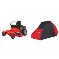 Craftsman Z560 24 HP Briggs & Stratton Platinum 54-Inch Gas Powered Zero Turn Riding Lawn Mower with ReadyStart and Lawn Mower Cover, Large