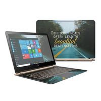 Mightyskins Skin Compatible with Hp Spectre 13" (2016) - Difficult Roads | Protective, Durable, and Unique Vinyl Decal Wrap Cover | Easy to Apply, Remove, and Change Styles | Made in The USA