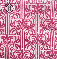 MesaFina Rosanne Beck Lilly Paper Luncheon Napkins, Lime Magenta, 40 ct