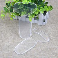 Yuehuam Heel Grips, Shoe Pads for Women Non Slip Gel Back of Heel Liners, Blister Prevention and Protectors for Women Loose Shoes and High Heels Too Big (Color : Clear)