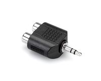 Hosa GRM-193 Dual RCA to 3.5 mm TRS Adaptor