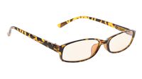 UV Protection, Anti Glare,Anti-Reflective Small Computer Reading Glasses（Tortoise，+0.00）