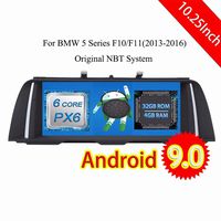 ROADYAKO 10.25Inch Android 9.0 Head Unit for BMW 5 Series F10 F11 2013 2014 2015 2016 Car CD Radio Stereo GPS Navigation 3G WiFi Mirrorlink RDS No DVD