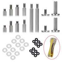 OwnMy 2 Sets of Key Organizer Expansion Kit, Expansion Pack with Screws, Spacers and Posts, Extra Extend 1.5cm to 7.5cm Spacers for Key Organizer Keys Holder