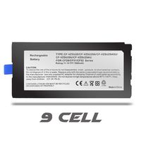 BatteryMon Laptop Battery CF-VZSU29 for Panasonic CF-29 CF-51 CF-52 Series Toughbook, P/N: CF-VZSU29A CF-VZSU29R CF-VZSU29ASU CF-VZSU29U CF-VZSU29AU (9cell 7800mAh)