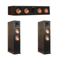 Klipsch Walnut 3.0 System with 2 RP-280FA Tower Speakers, 1 RP-450C Center Speaker
