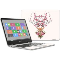MightySkins Skin Compatible with Samsung Chromebook Plus 12.3"(2017 - Spring Deer | Protective, Durable, and Unique Vinyl Decal wrap Cover | Easy to Apply, Remove, and Change Styles | Made in The USA