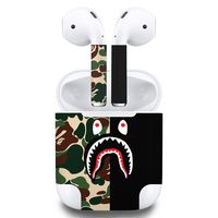 Premium Vinyl Skin Sticker Compatible with Apple Airpods (Mask)