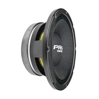 PRV AUDIO 10MR1000X 10" Mid Range 8 ohms Pro Audio Speaker 100dB 500 Watts RMS 3" VC (Single)