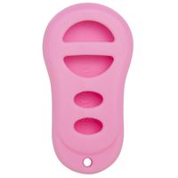 Keyless2Go New Silicone Cover Protective Case for Remote Key fobs with FCC GQ43VT9T GQ43VT17T - Pink