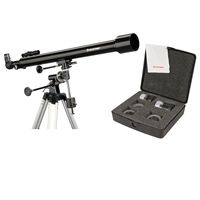 Celestron 21043 60mm Equatorial PowerSeeker Telescope + Celestron PowerSeeker Accessory Kit