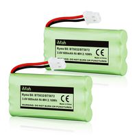 2-Pack iMah Ryme B8 BT5632 BT5872 Battery Compatible with VTech LS5105 LS5145 LS5146 89-1333-01-00 Cordless Handset Telephone