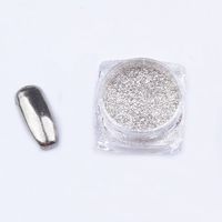 Qingsun Mirror Nail Powder Chrome Nail Pigment Shining Metallic Nails,Pure Mirror Effect Pigment Powder for Nails