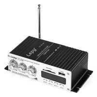 Robolife Bluetooth Amplifier 2-channel HiFi Stereo Audio Support SD USB FM with Remote Control, without Power Cord
