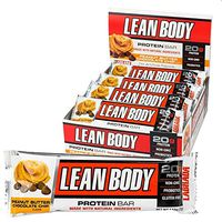 Labrada Nutrition – Lean Body Protein Bars with Probiotics, Non-GMO, Gluten Free, All-Natural Protein bar Made with Natural Ingredients, Peanut Butter Chocolate Chip, 12 Bars