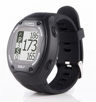POSMA GT1Plus Golf Trainer GPS Golf Watch Range Finder, Preloaded Europe, America, Asia Golf Courses no Subscription, Black, Courses incl. US, Canada, Europe, Asia, Australia, New Zealand etc.