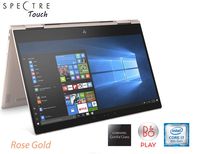 2018 HP Spectre Touch x360 13t-ae00 Rose Gold Convertible 8th Gen Quad Core Intel i7 up to 4.0GHz 16GB 256GB SSD 13.3in FHD Gorilla Glass (Renewed)