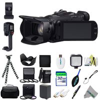 Canon XA20 Professional HD Camcorder + Expo-Basic Accessories Kit