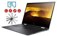 HP Envy X360 15t 2-in-1 Convertible Laptop PC (AMD 7th Gen Quad-Core FX 9800P APU, AMD Radeon R7 Graphics, 16GB RAM, 1TB HDD, 15.6 inch FHD (1920 x 1080) Touchscreen, Win10) Dark Ash Silver
