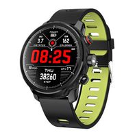 Aoile L5 Smart Watch IP68 Waterproof Multiple Sports Mode Heart Rate Monitoring Weather Forecast Smartwatch Green