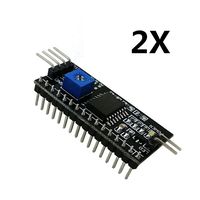 LCD1602 2004 20x4 LCD Display Adapter IIC//TWI/SPI/I2C Serial Interface Module Shield for Arduino UNO R3 MEGA (2 Pcs