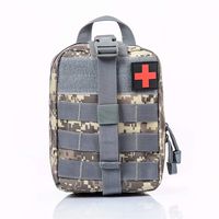 Honestptner First Aid Pouch, Rip-Away EMT 1000D Nylon Tactical Medical Molle Pouch