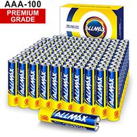 ALLMAX All-Powerful Alkaline Batteries - AAA (100-Pack) - Premium Grade, Ultra Long-Lasting and Leak Proof with EnergyCircle Technology (1.5 Volt)