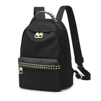 WindTook Backpack for Women Ladies Mini Nylon Daypacks Casual Lightweight Shoulder Travel Bag for Girls 7152-Black