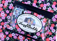 'NUGGLEBUDDY New! Microwavable Moist Heat & Aromatherapy Organic Rice Pack-Cold Pack. Gorgeous RAINFOREST Fabric Infused with LAVENDER & LEMONGRASS Aromatherapy! The Perfect Gift!
