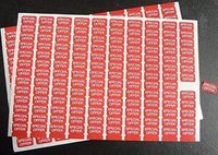Minilabel Special Offer On Red 17 8X10mm Price Promotional Display Stand Point Of Sale Stickers Self-Adhesive Labels