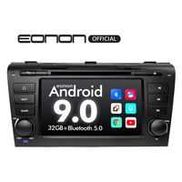 Car Stereo, Double Din Car Stereo, Eonon Car Radio with Bluetooth 7 Inch Car Radio GPS Navigation for Car Support Android Auto Apple Carplay/Bluetooth 5.0/Fast Boot/DVR/Backup Camera/OBDII-GA9351