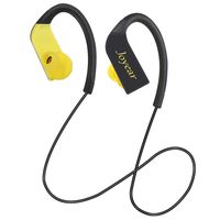 Bluetooth headphones Joyear waterproof bluetooth headphones wireless sports earphones with mic earbuds with touch panel HD stereo for men gym running workout headsets with earhook(black)