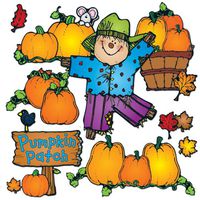 Carson Dellosa D.J. Inkers Pumpkin Patch Bulletin Board Set (610048)