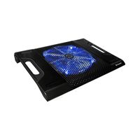 Thermaltake Massive 23 LX Steel Mesh Panel Single Oversized 230mm Blue LED Fan Portable 10"-17" Laptop Notebook Cooling Pad CLN0015