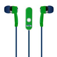 NFL Seattle Seahawks Hands Free Ear Buds with Microphone