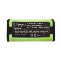 BP-HP550-11 Replacement Battery for Sony BP-HP550-11 Headphone Battery (700mAh, 2.4V, Ni-MH)