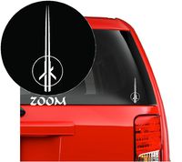 Star Wars Symbols Emblem Vinyl Decal Sticker for Car Window Laptop Wall Room (Symbol Jedi Knight (5.5" inches, White)