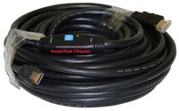 PTC 100feet Premium HDMI cable with Built-in Signal Amplifier