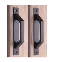 Sliding barn door handle wooden door handle 19.6cm