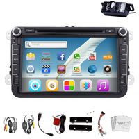 Video Head Unit PUPUG 8 Car GPS CD DVD Autoradio Navigation Android System Special for Volkswagen/New PUPUG Magotan/Sagitar/Golf/Head UnitCar Bora/Touran/Jetta/New Santana(2013) Radio Digital