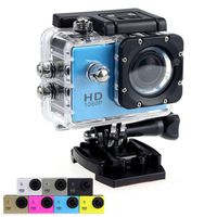 Outdoor Waterproof Sports Action Camera 2.0-inch Screen SJ4000 Diving Cycling Aerial Photography DV Camcorders (Blue)