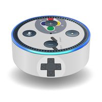 MightySkins Skin Compatible with Amazon Echo Dot (2nd Generation) wrap Cover Sticker Skins Retro Gamer 1