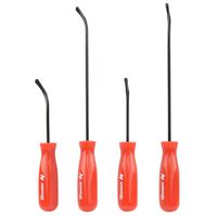 Neiko 20758A O-Ring and Seal Remover | Spoon and Contoured Tips, 4 Piece Set